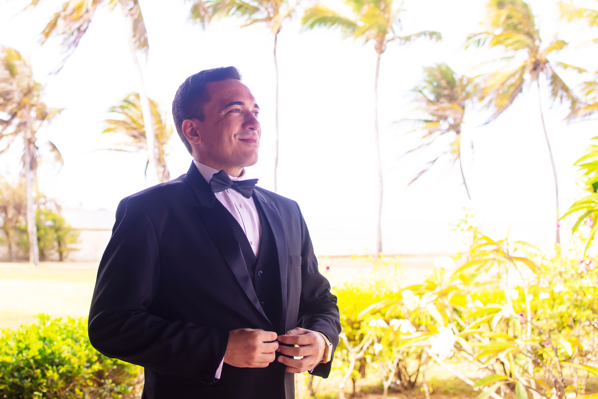 Fotografia casamento  na praia em Fortaleza
