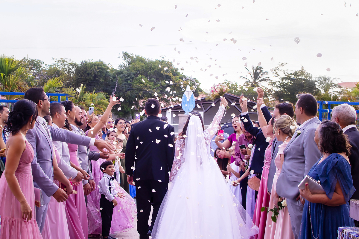 Fotografia casamento  na praia em Fortaleza