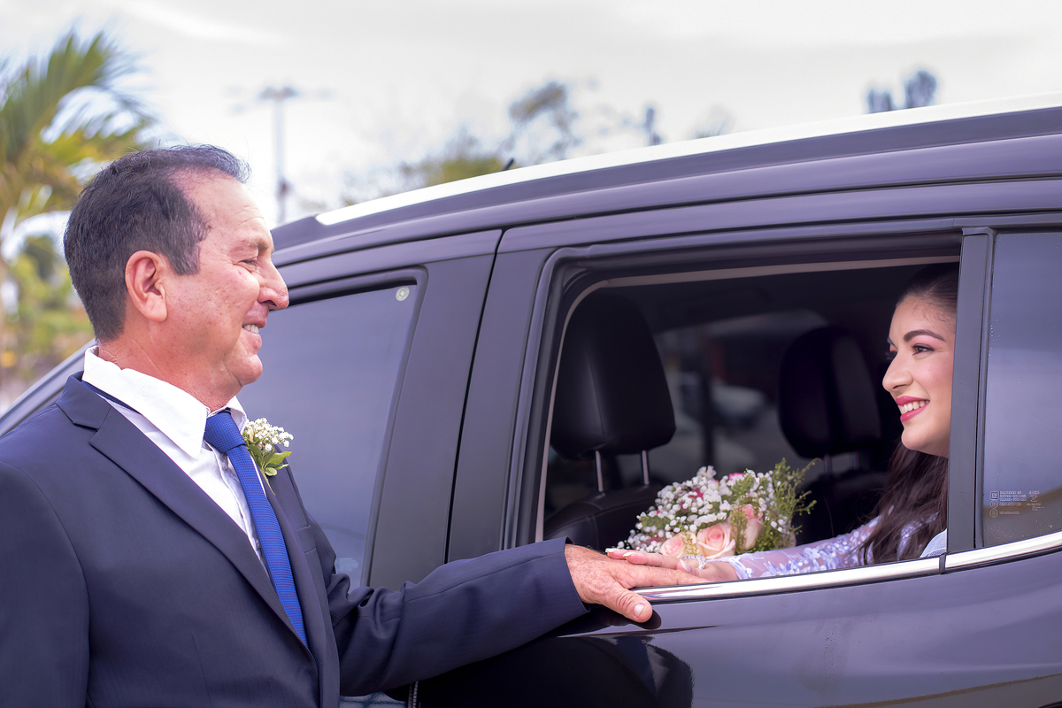 Fotografia casamento  na praia em Fortaleza