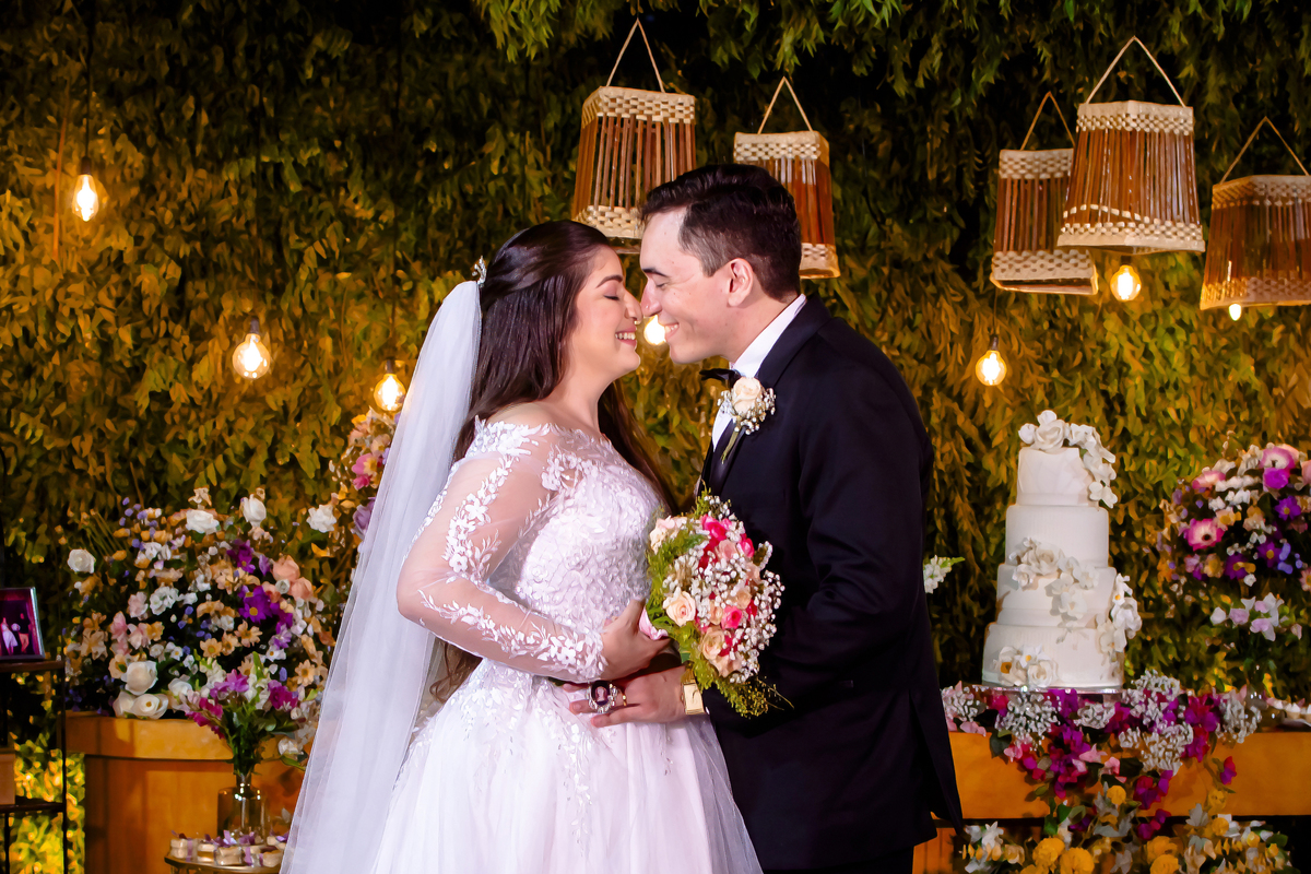Fotografia casamento  na praia em Fortaleza