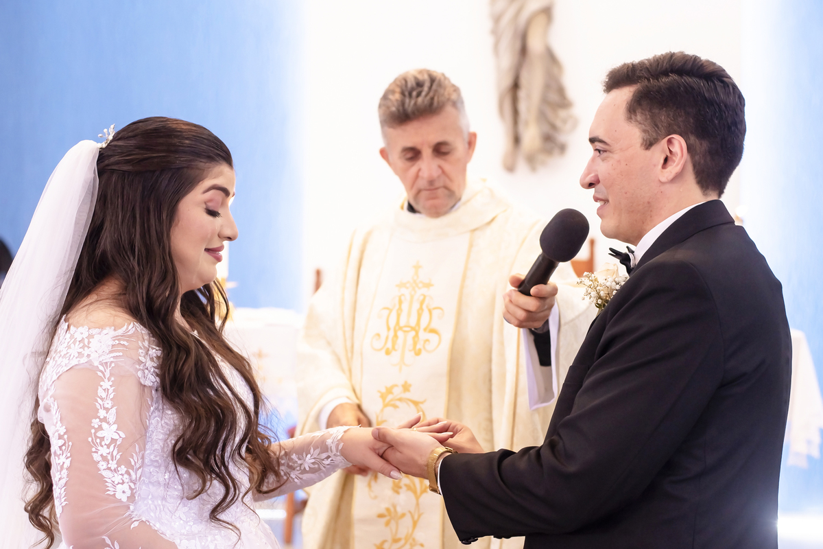 Fotografia casamento  na praia em Fortaleza