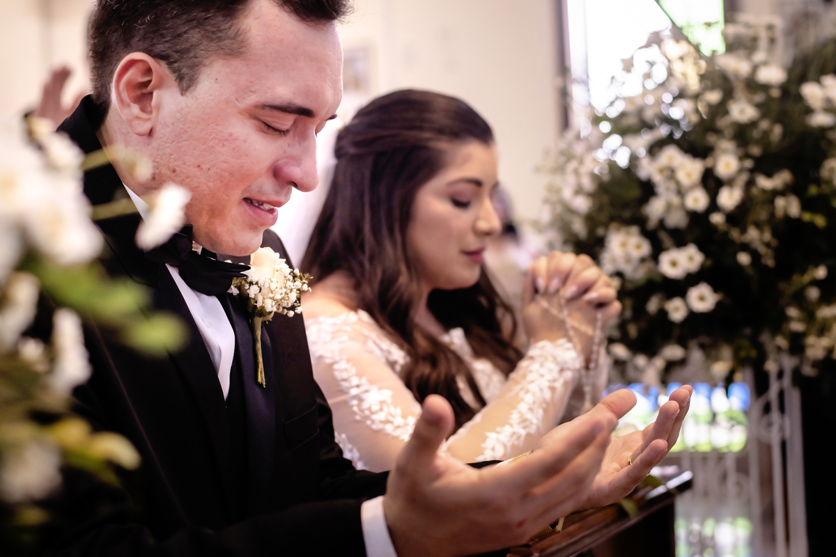 Fotografia casamento  na praia em Fortaleza