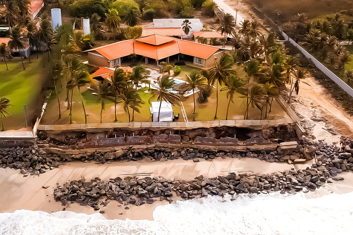 Fotografia casamento  na praia em Fortaleza