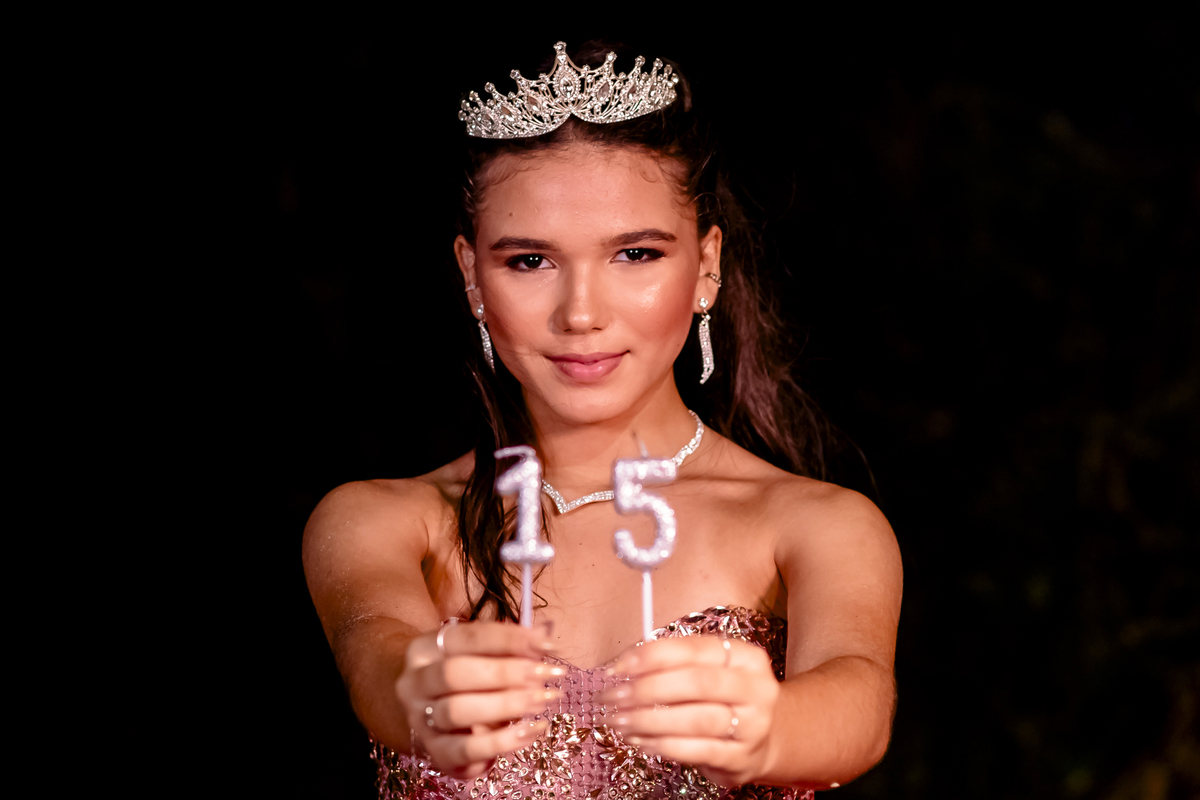Ensaio fotográfico de 15 anos na praia