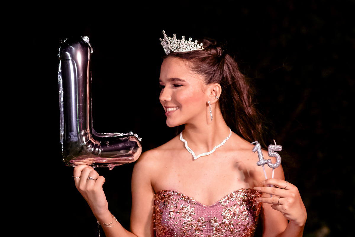 Ensaio fotográfico de 15 anos na praia