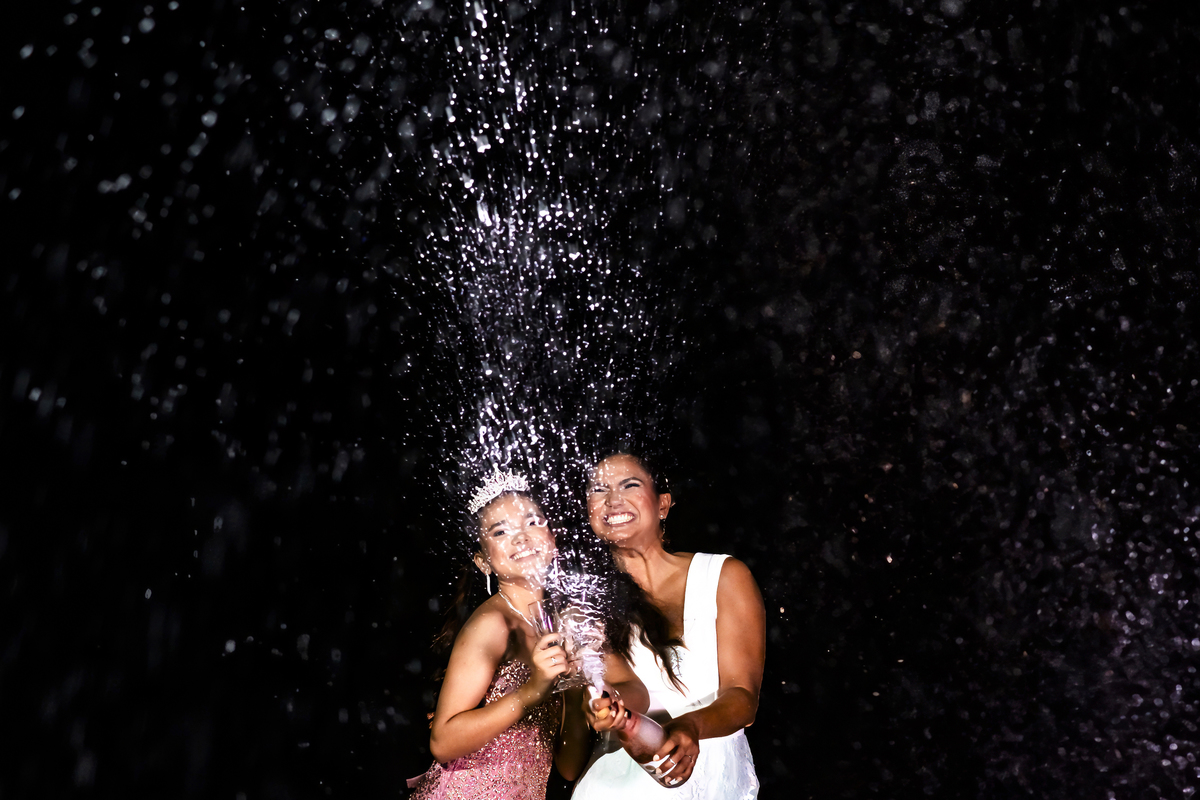 Ensaio fotográfico de 15 anos na praia