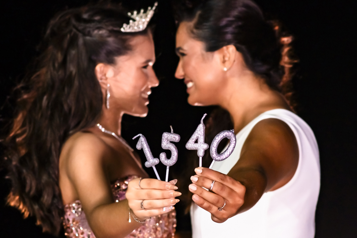 Ensaio fotográfico de 15 anos na praia