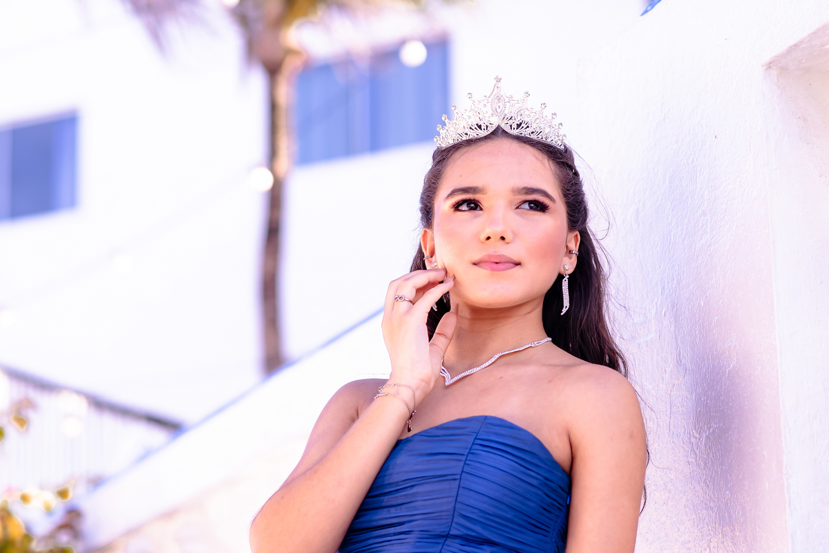 Ensaio fotográfico de 15 anos na praia