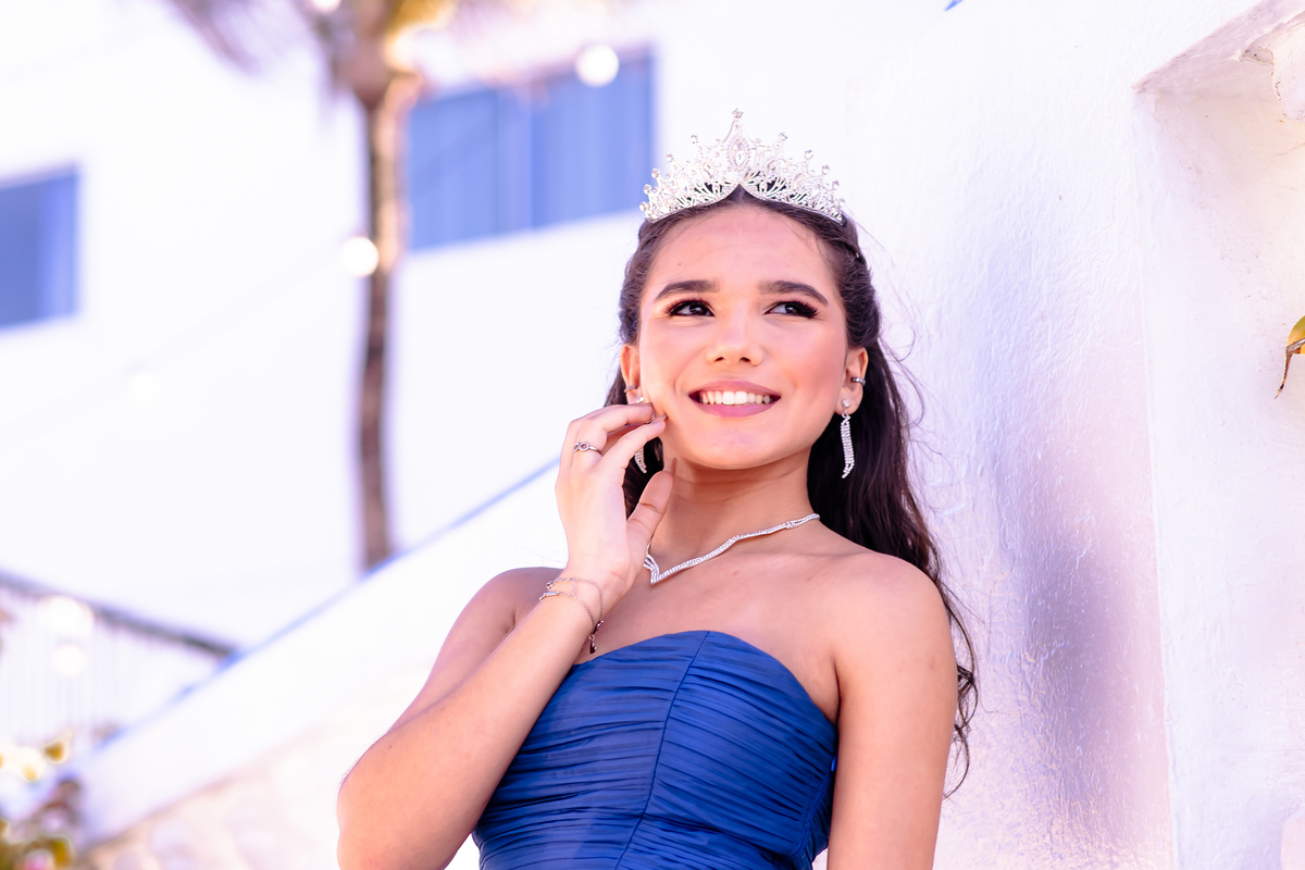 Ensaio fotográfico de 15 anos na praia