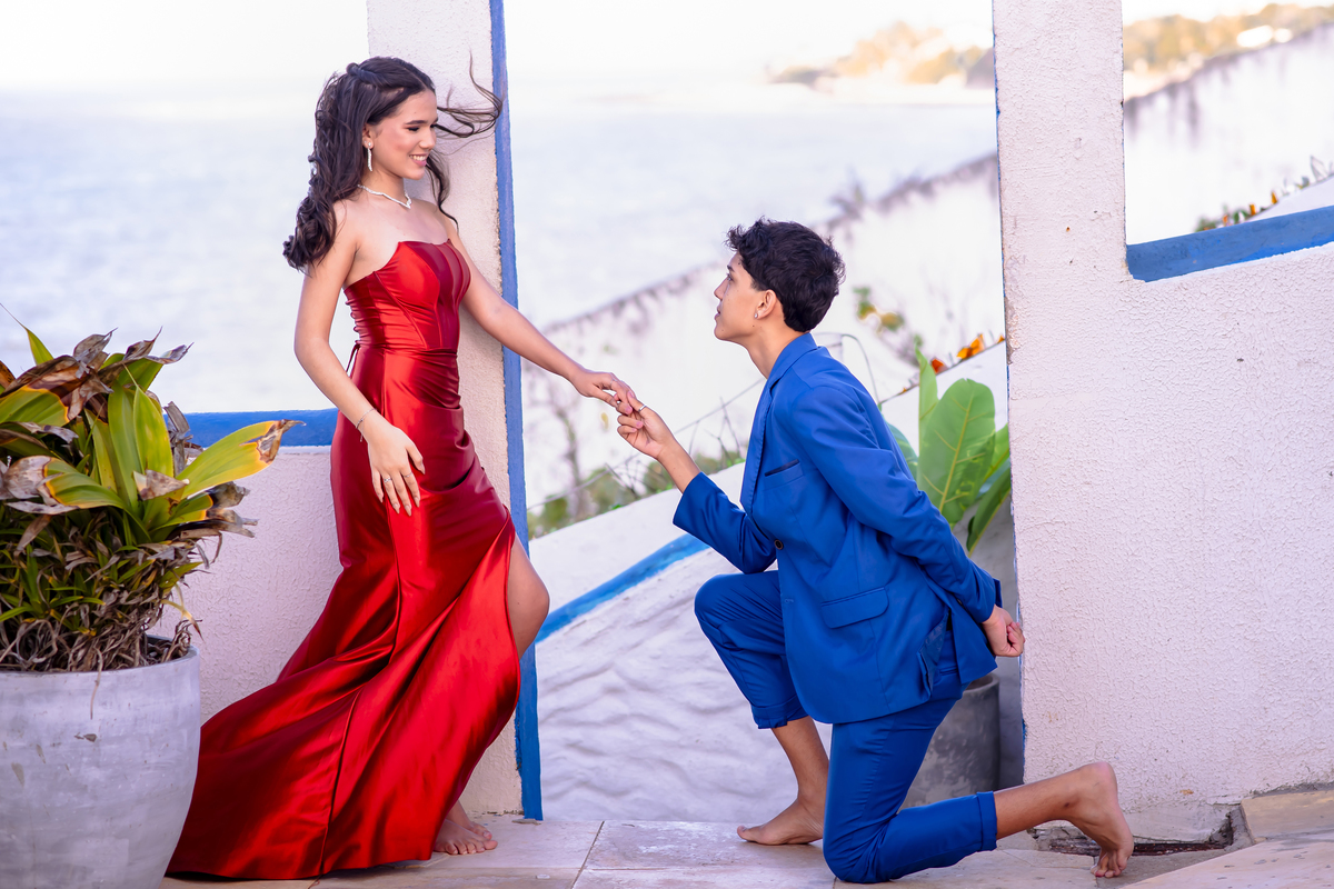 Ensaio fotográfico de 15 anos na praia