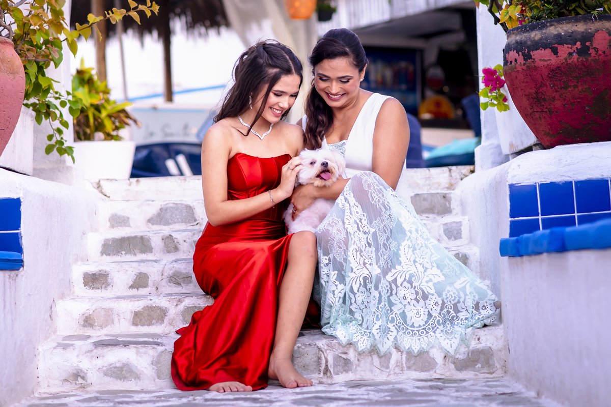 Ensaio fotográfico de 15 anos na praia