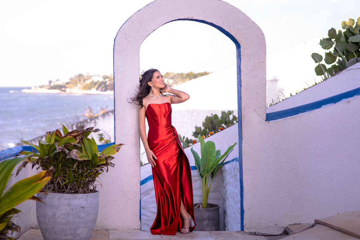 Ensaio fotográfico de 15 anos na praia
