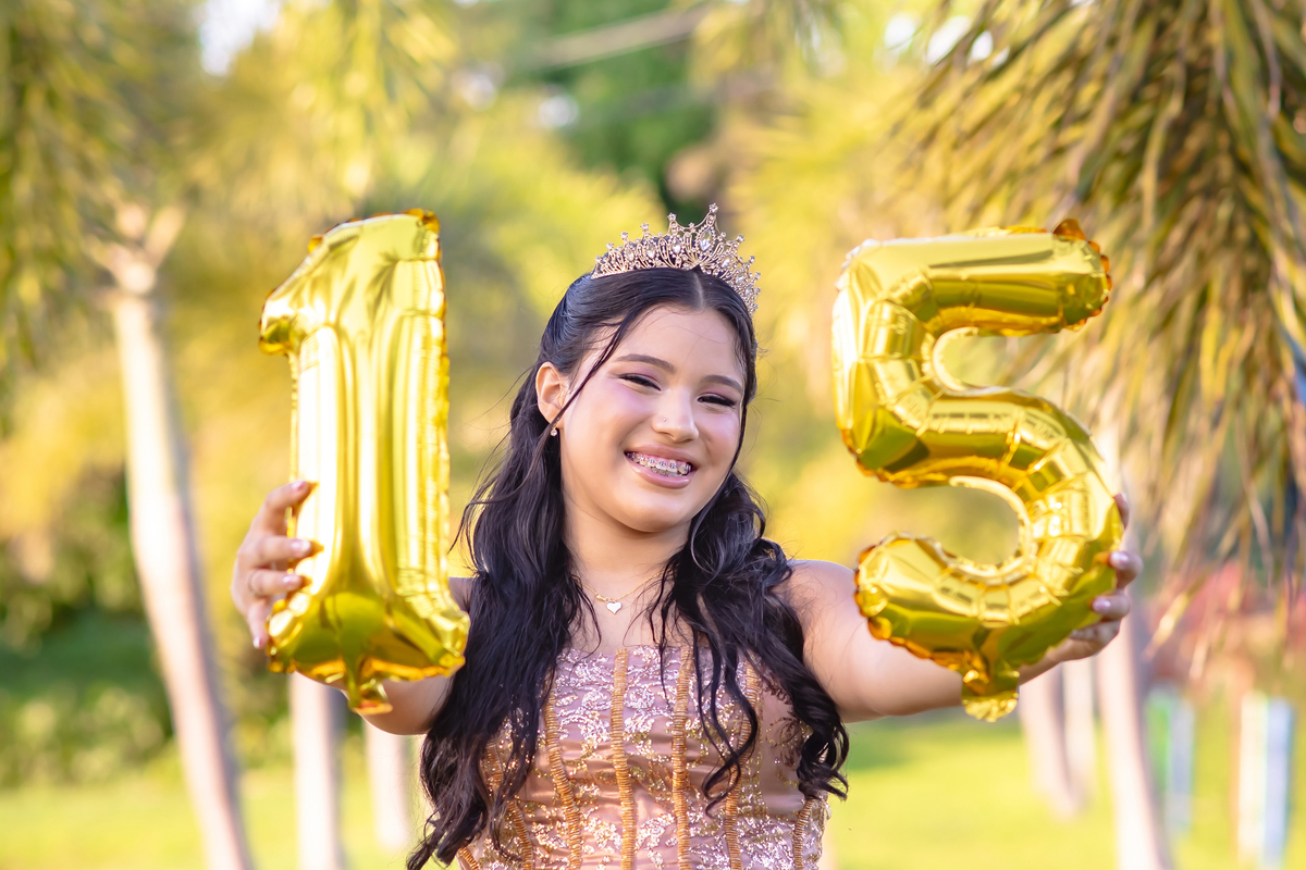 Ensaio 15 anos no parque Engenhoca 