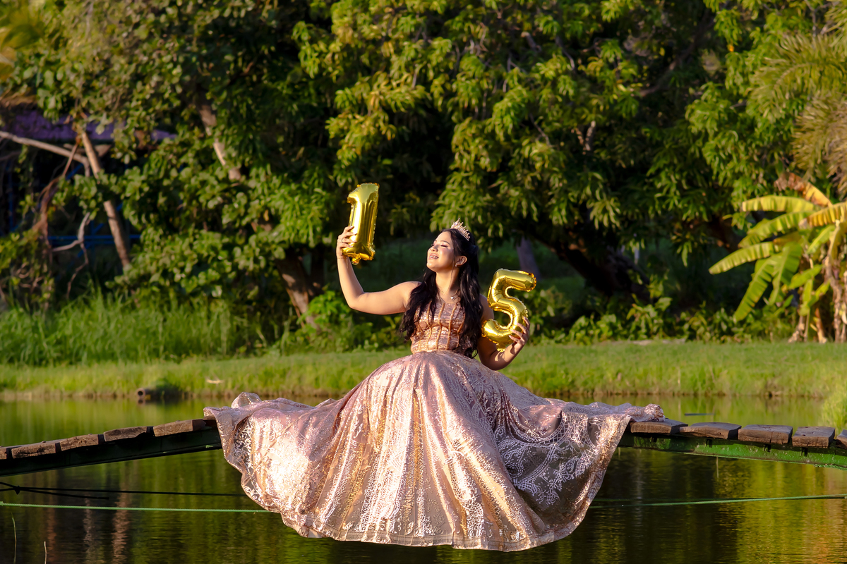 Ensaio 15 anos no parque Engenhoca 