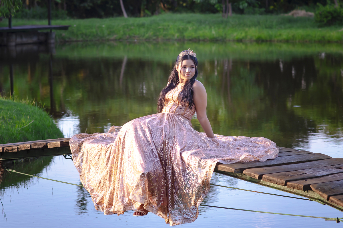 Ensaio 15 anos no parque Engenhoca 