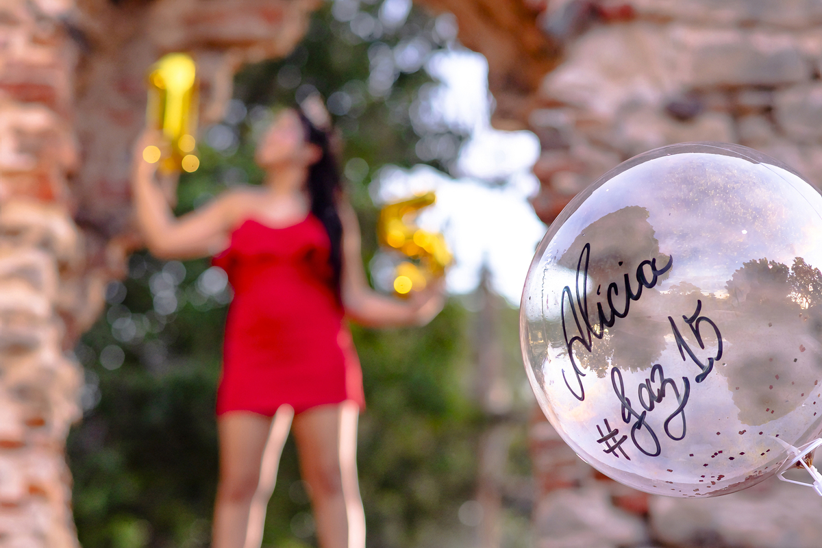 Ensaio 15 anos no parque Engenhoca 