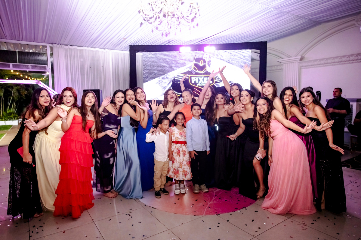 Aniversario 15 anos no garden buffet em Fortaleza