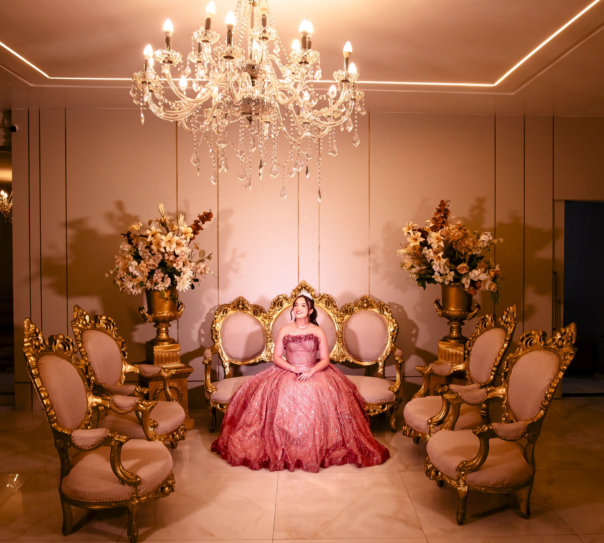 Aniversario 15 anos no garden buffet em Fortaleza