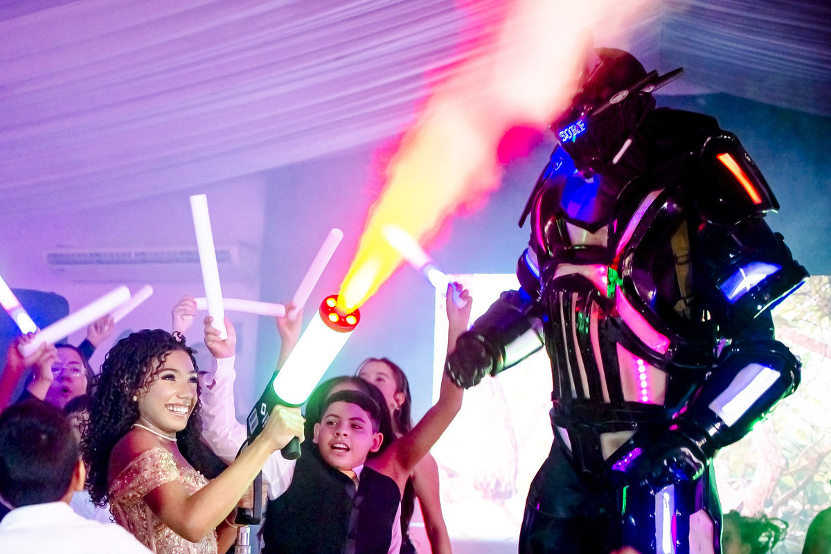 Aniversario 15 anos no Spazio buffet Fortaleza