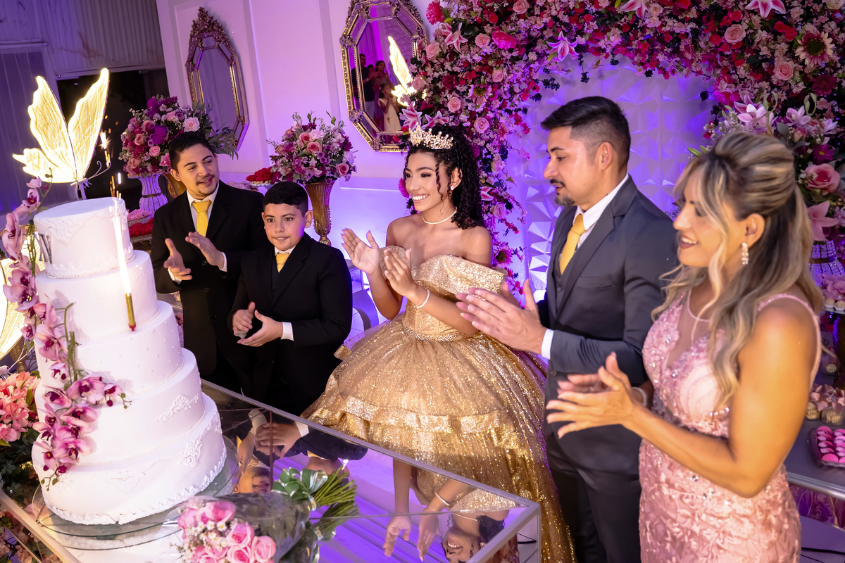 Aniversario 15 anos no Spazio buffet Fortaleza