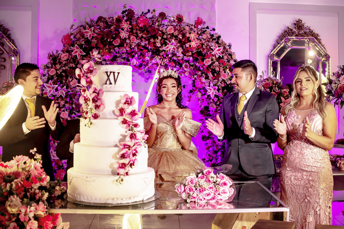 Aniversario 15 anos no Spazio buffet Fortaleza