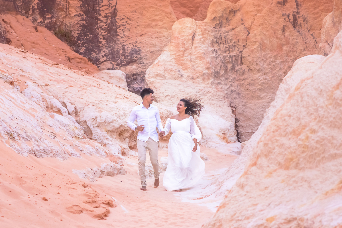 Ensaio casamento Morro Branco