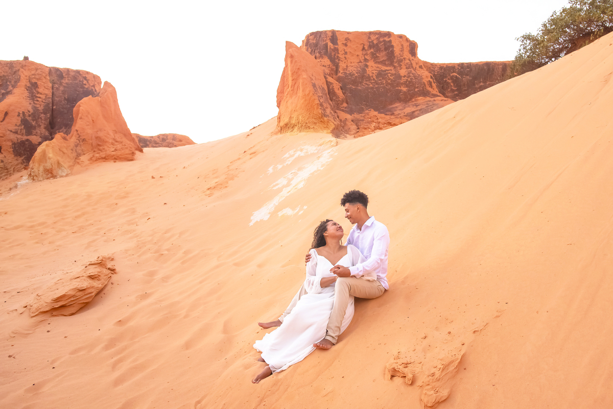 Ensaio casamento Morro Branco