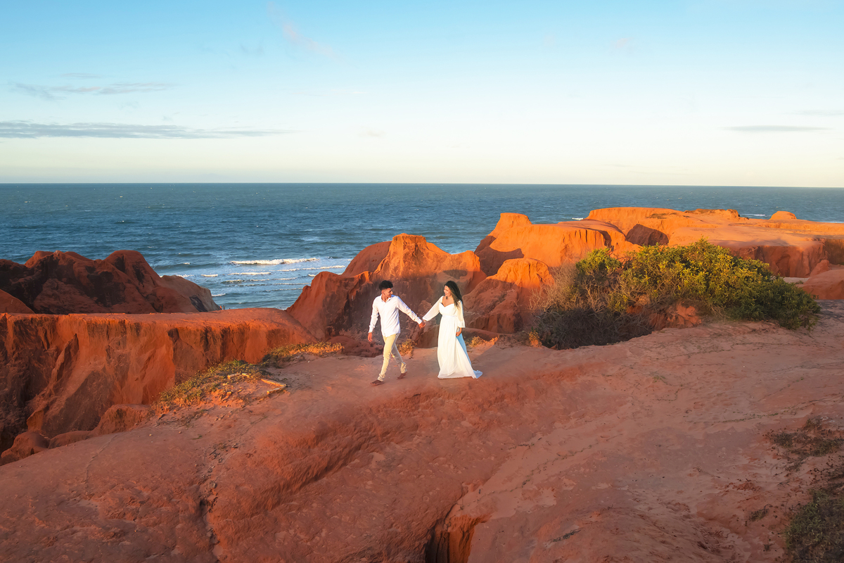 Ensaio casamento Morro Branco