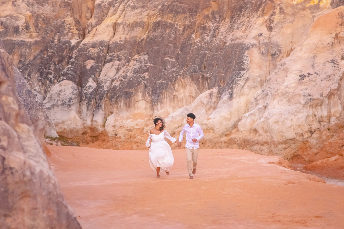 Ensaio casamento Morro Branco