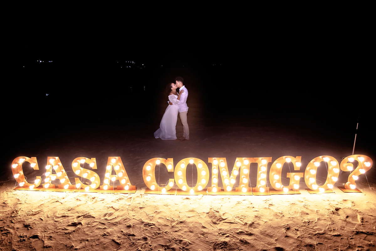 Ensaio casamento Morro Branco