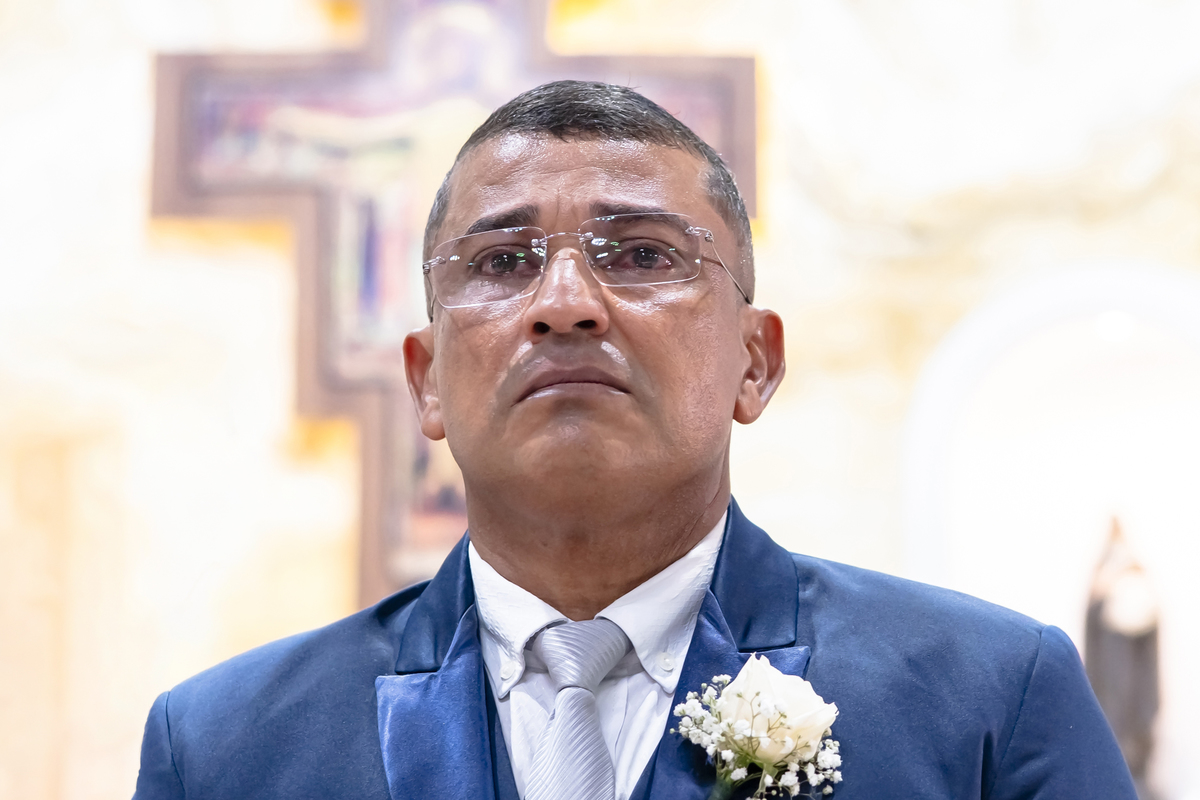 Cerimonia de casamento na igreja