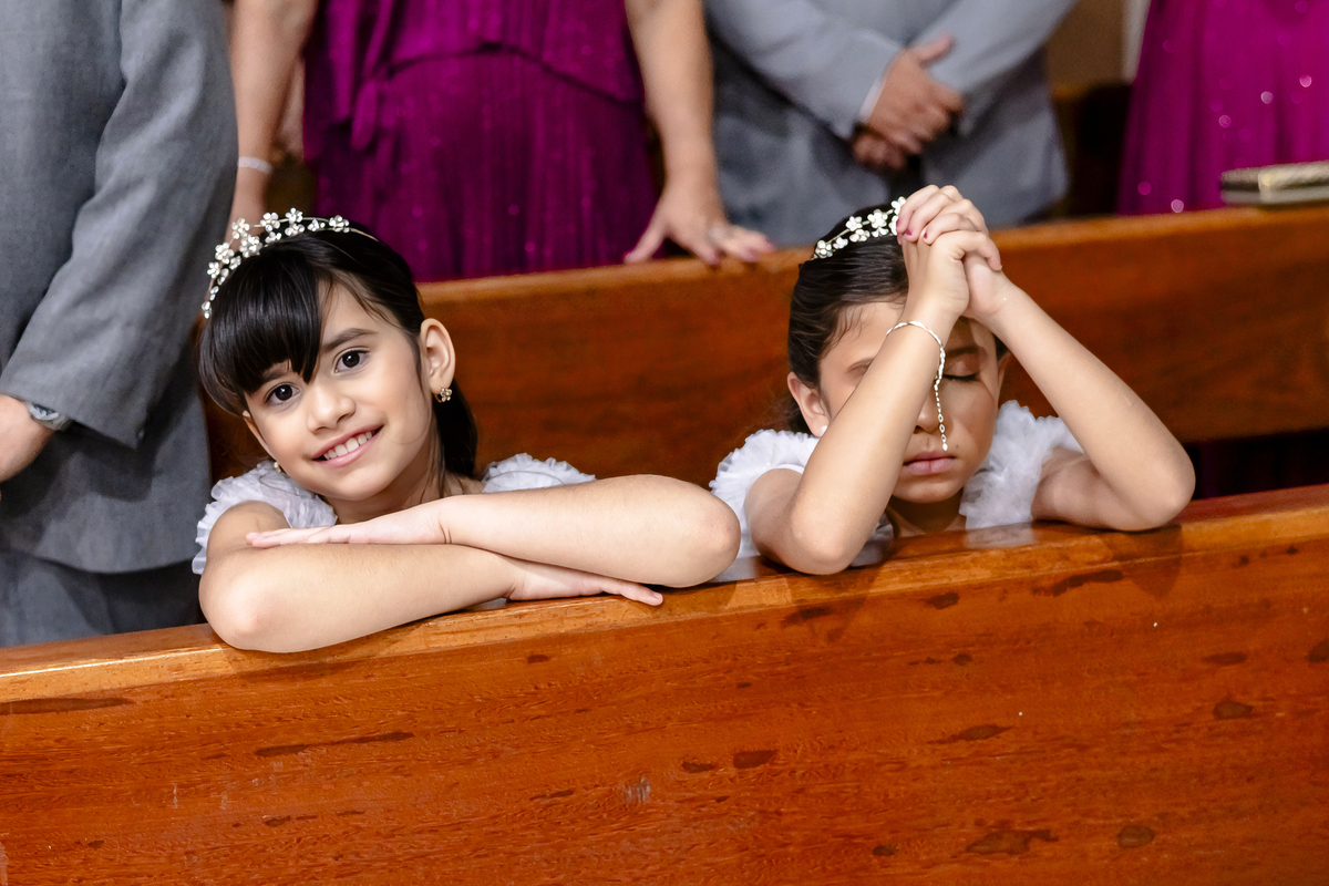Cerimonia de casamento na igreja