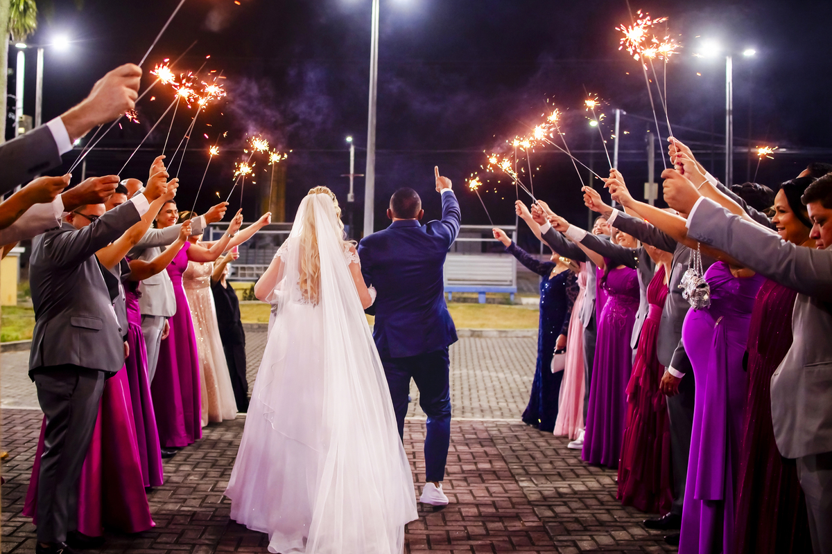 Cerimonia de casamento na igreja