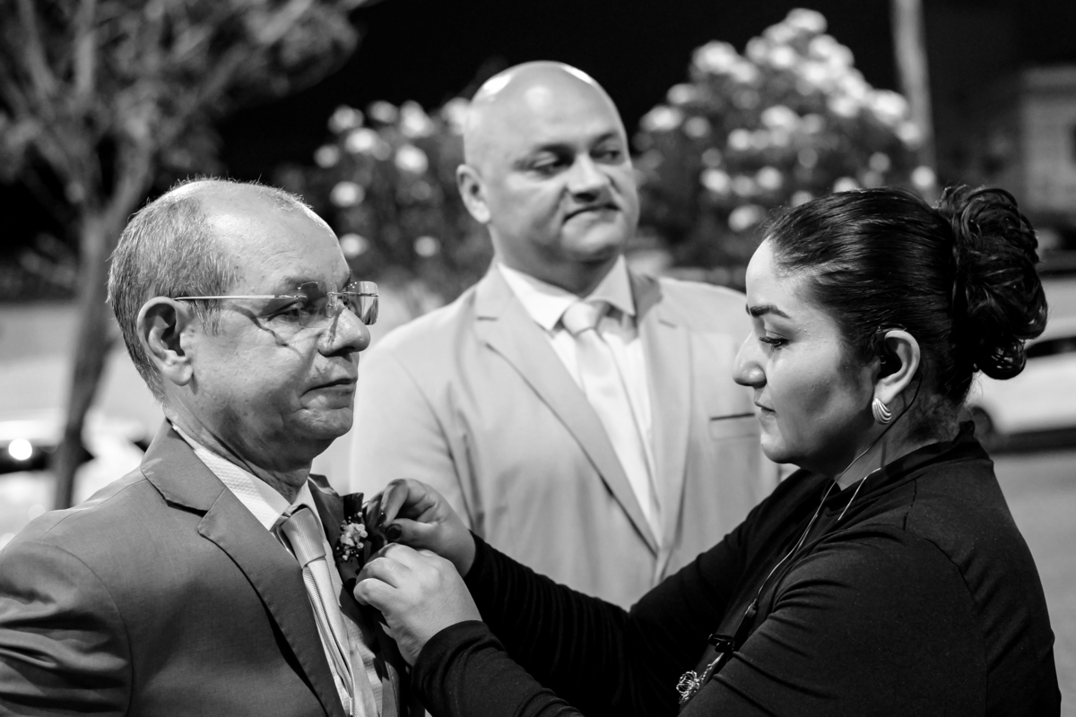 Cerimonia de casamento na igreja