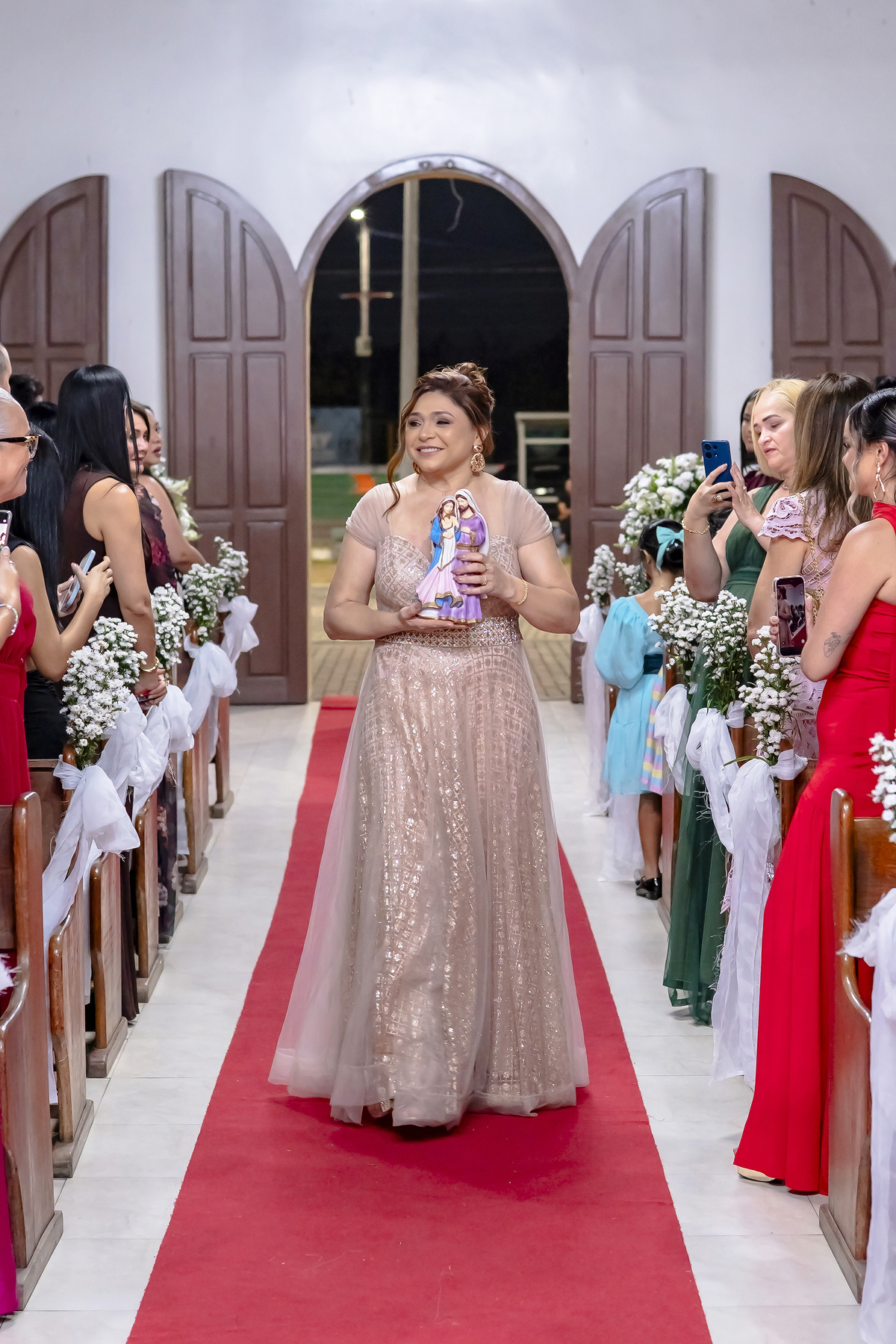 Cerimonia de casamento na igreja