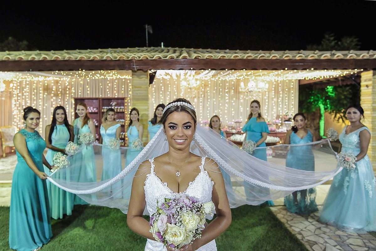 noiva e madrinhas
