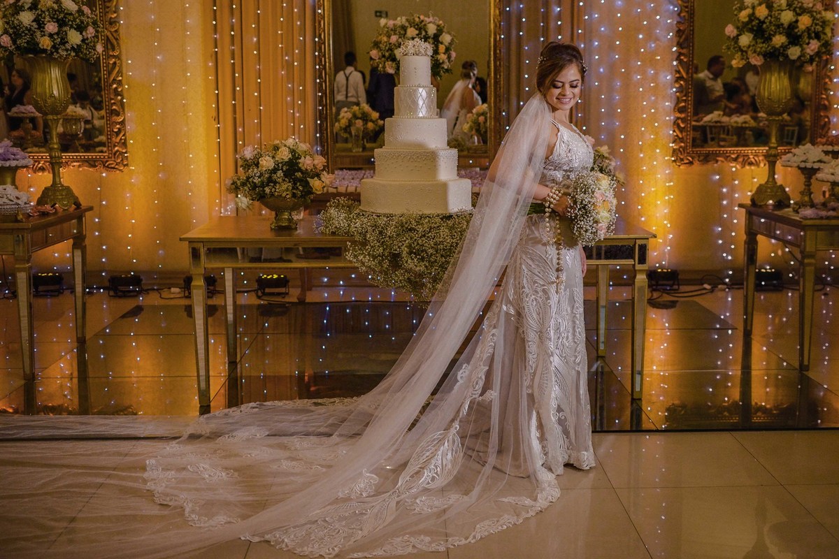 Noiva na decoração