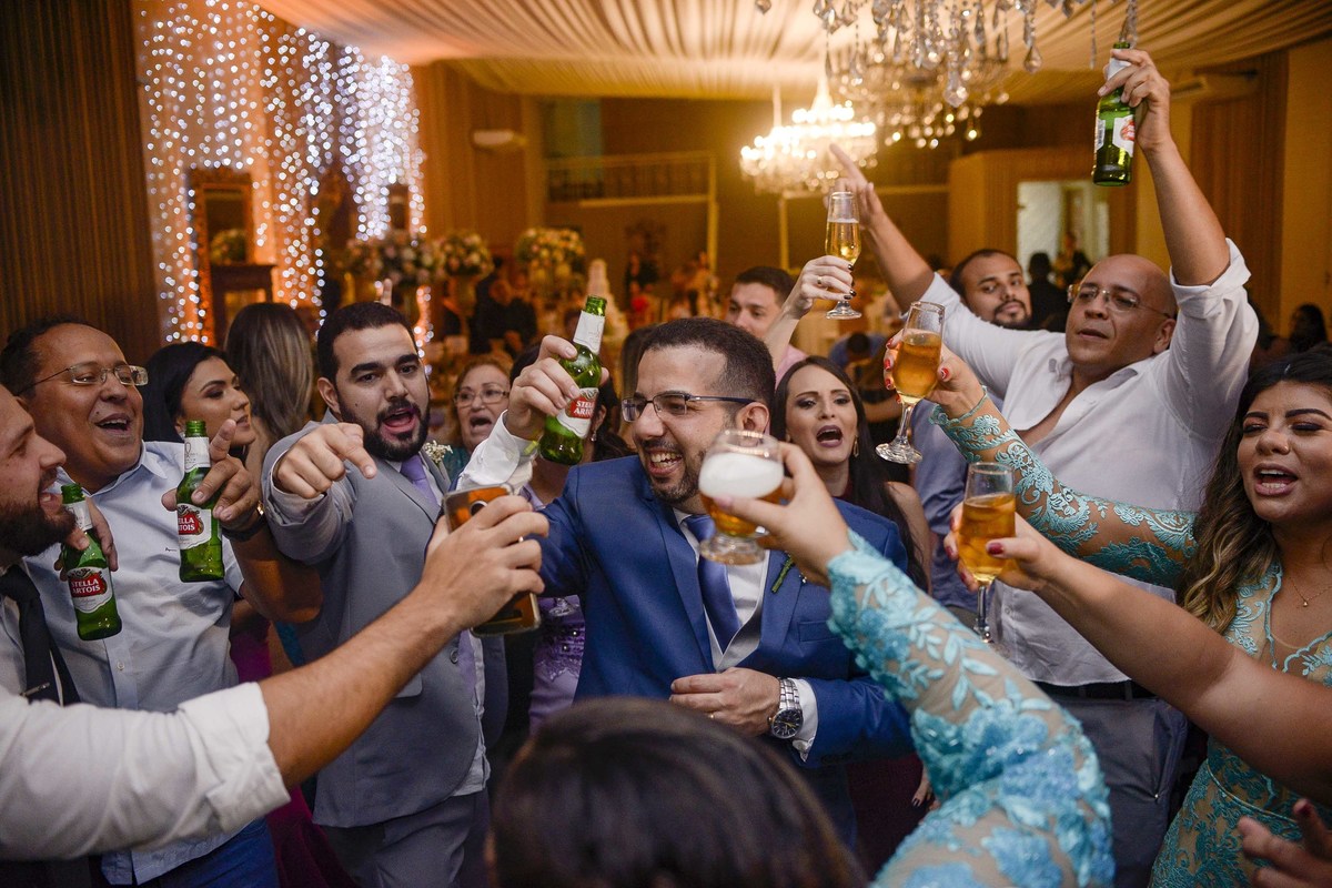 Festa de casamento no garden buffet