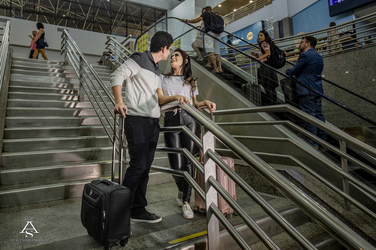 Ensaio fotografico no aeroporto de fortaleza