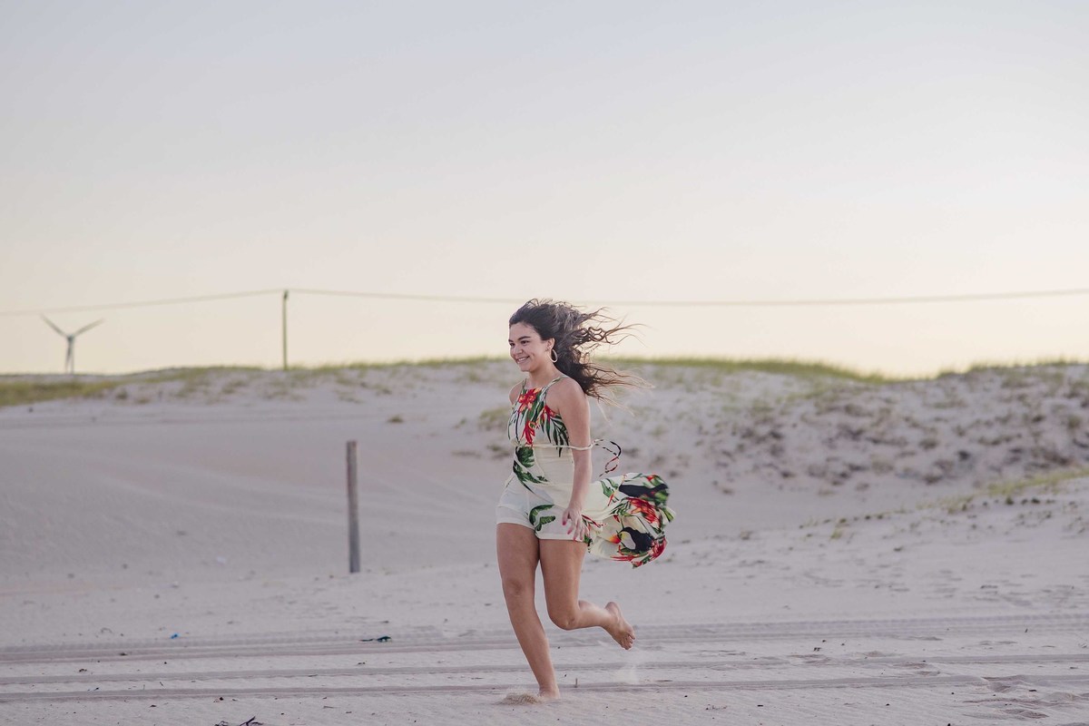 debutante na praia de fortaleza