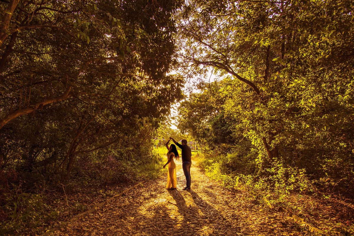 ensaio fotografico no campo