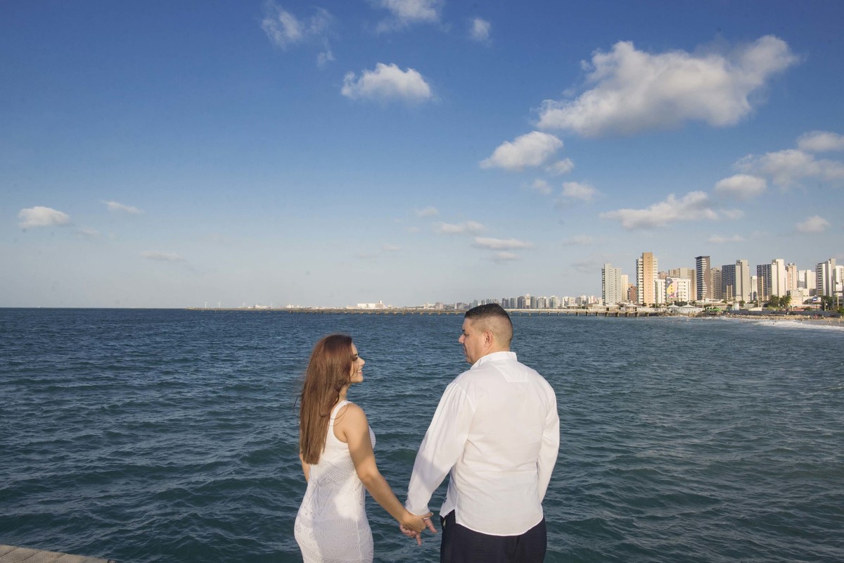 fotografia noivos na praia fortaleza