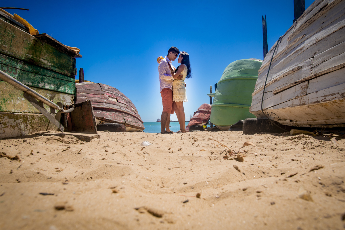 Ensaio na praia fortaleza