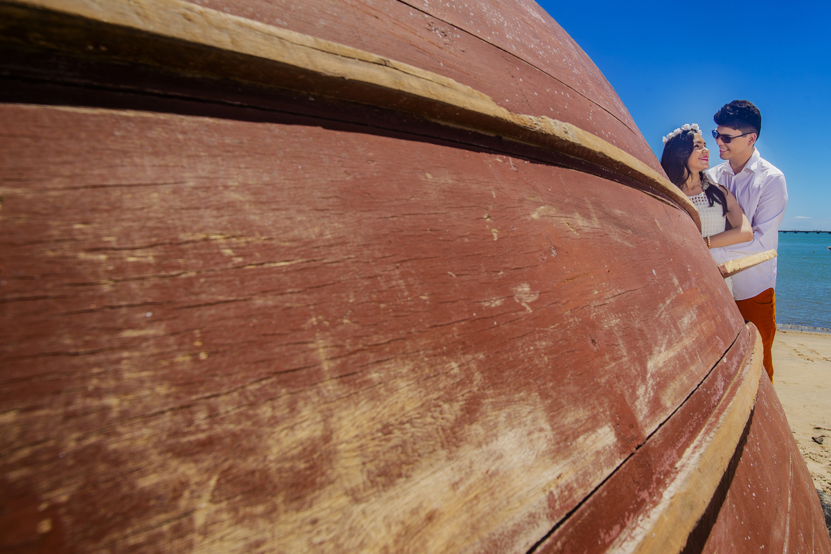 Fotografia na praia fortaleza