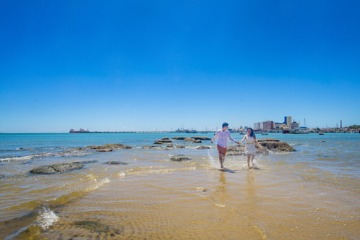 Ensaio na praia fortaleza