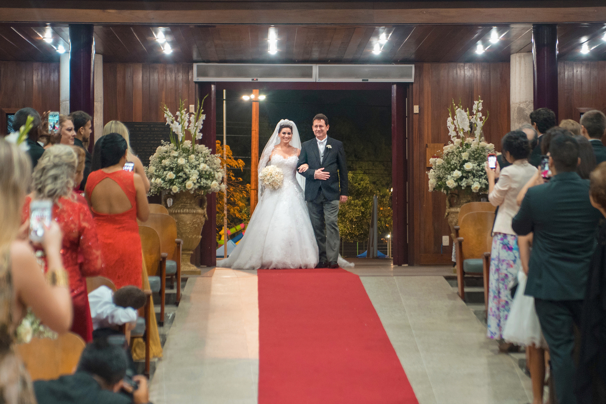 Entrada da noiva em Fortaleza