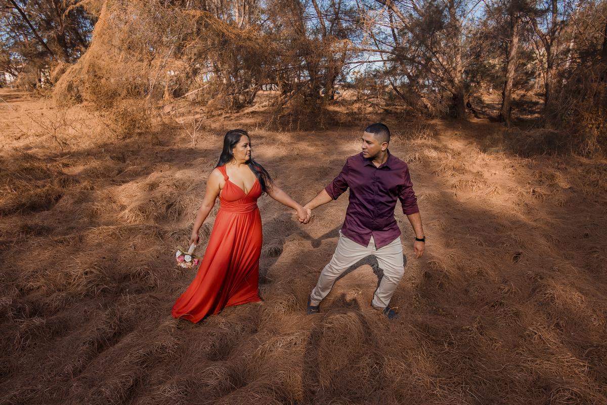 Fotografia casamento no campo