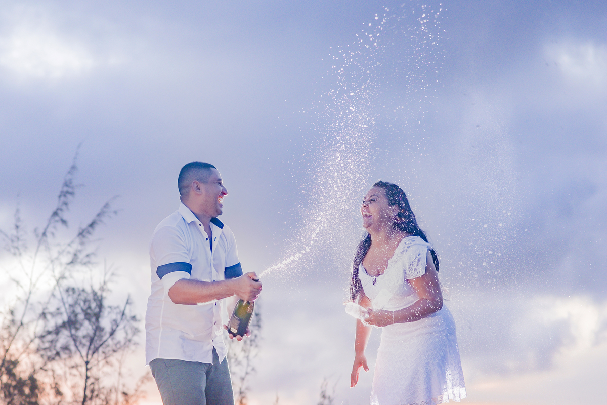 Fotografia casamento no campo