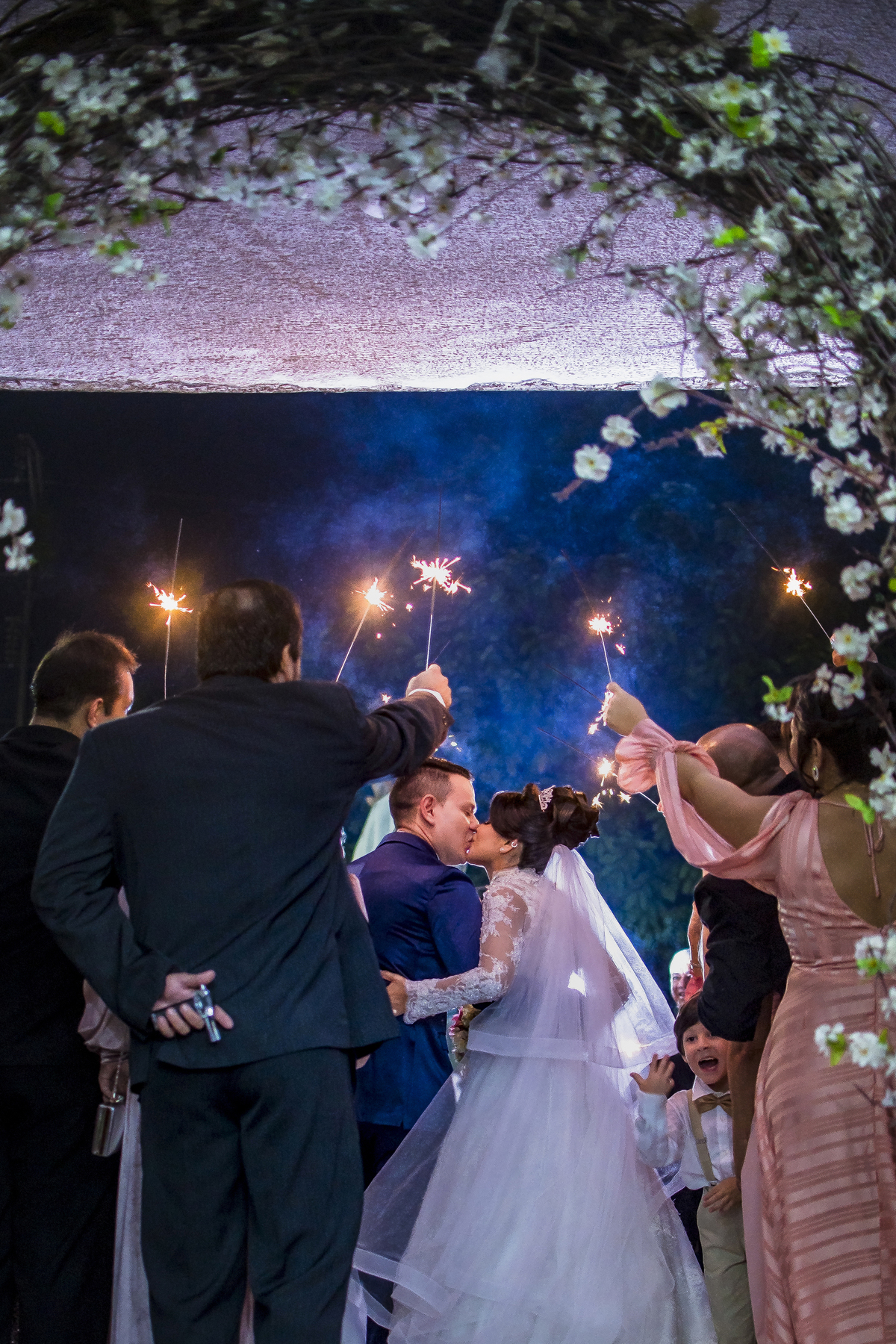 Saida dos noivos em Fortaleza