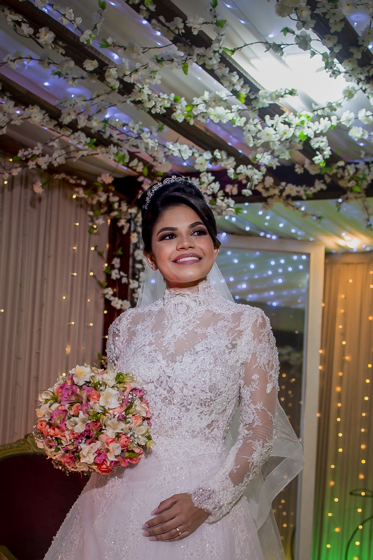 Linda noiva em Foertaleza